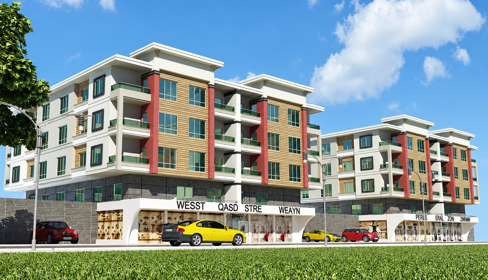 Doruk Sitesi proje görselleştirmesi