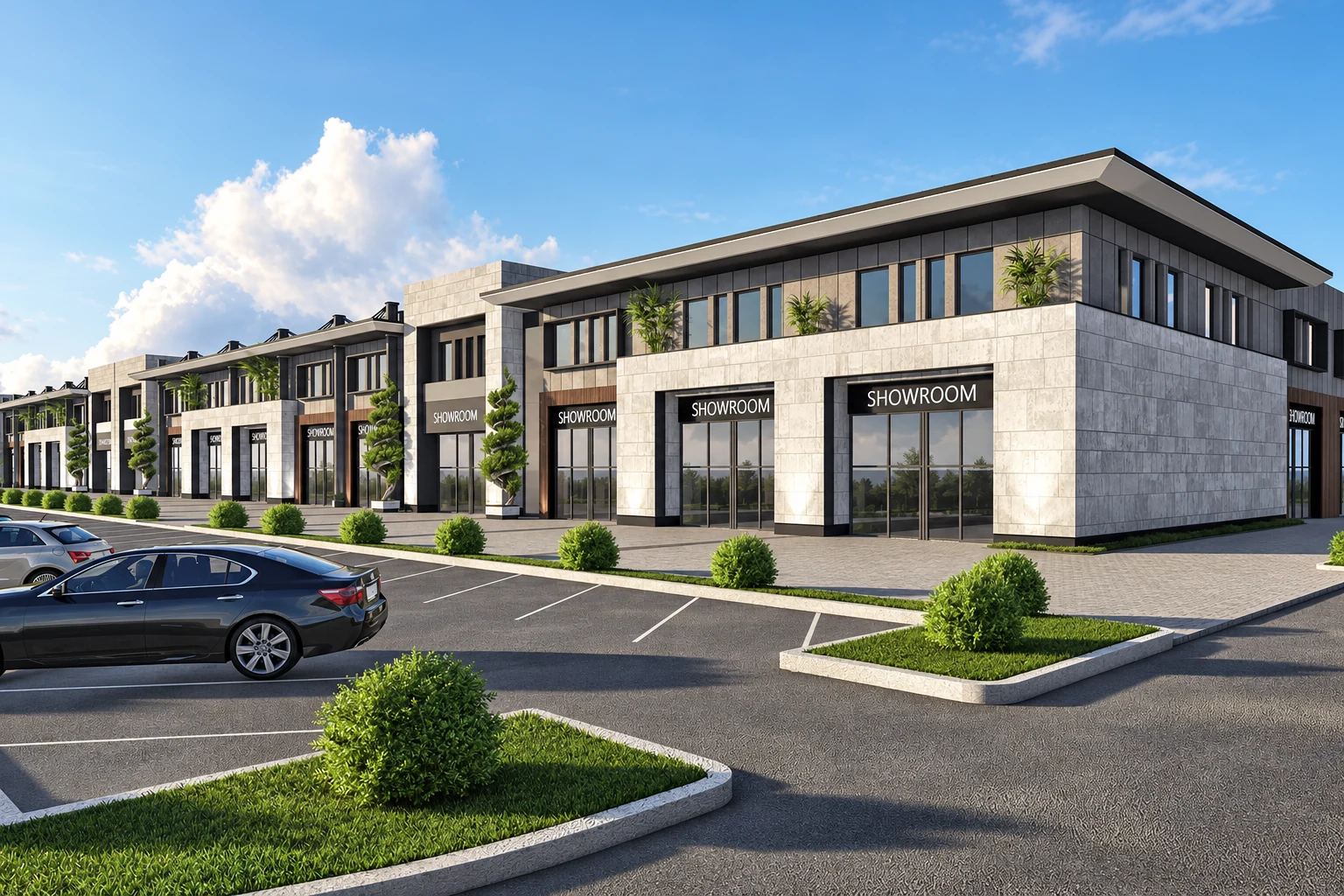 İkon Sanayi Ticaret Merkezi proje görselleştirmesi