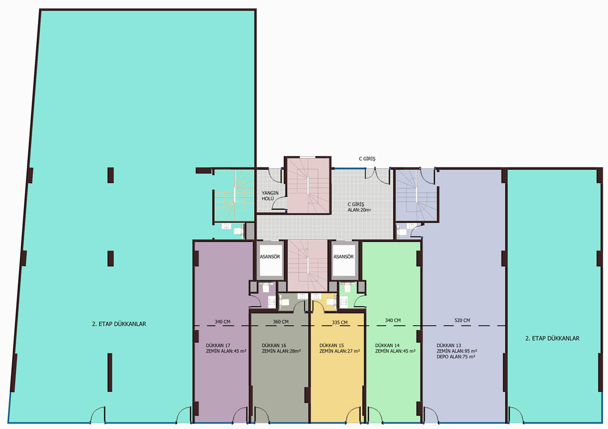 Vadi Park — 6 detay vadi park dukkan 2 plan