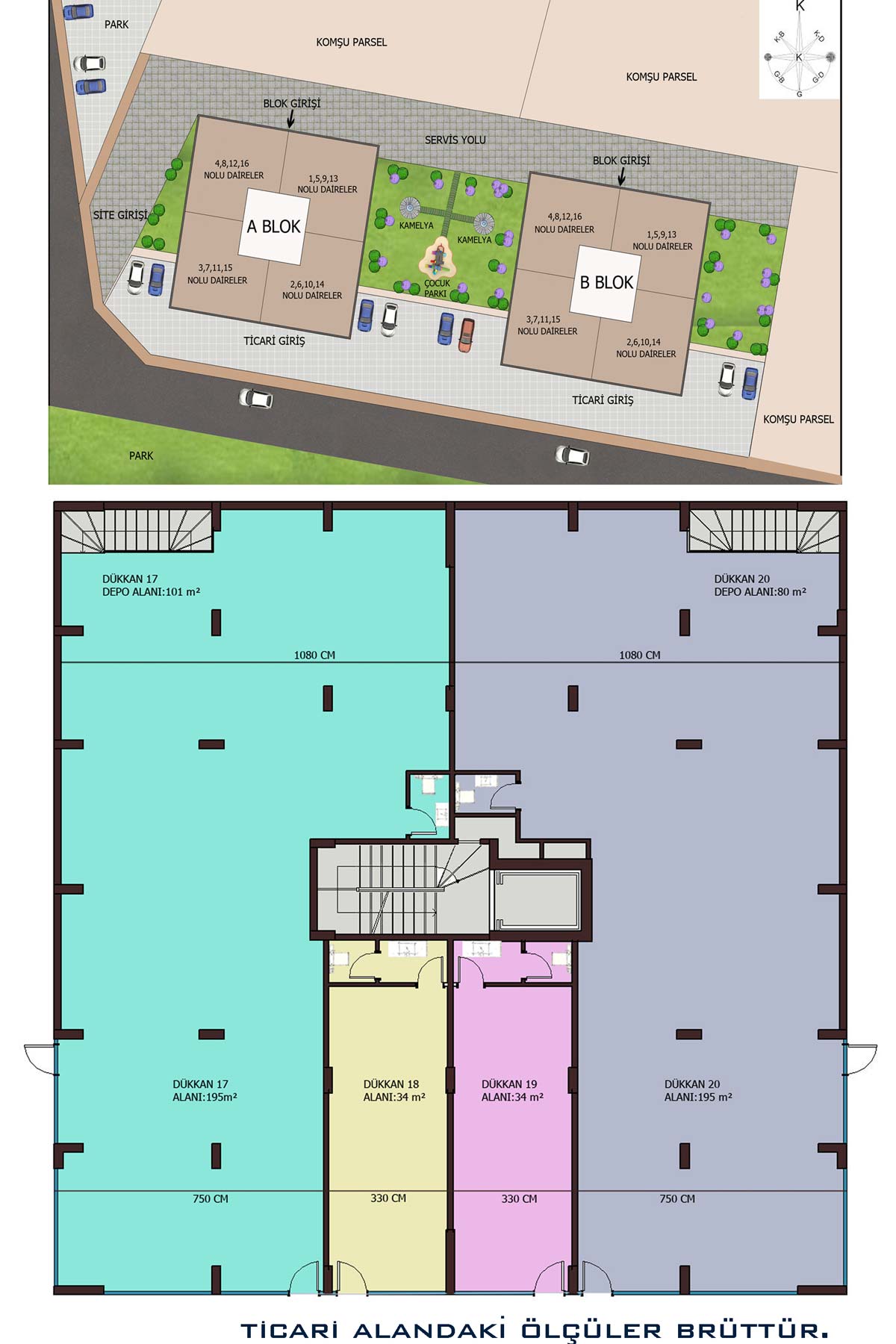 Doruk Sitesi — ticari olcu